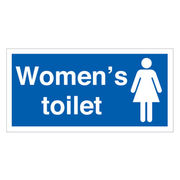 Women's Toilets Sign